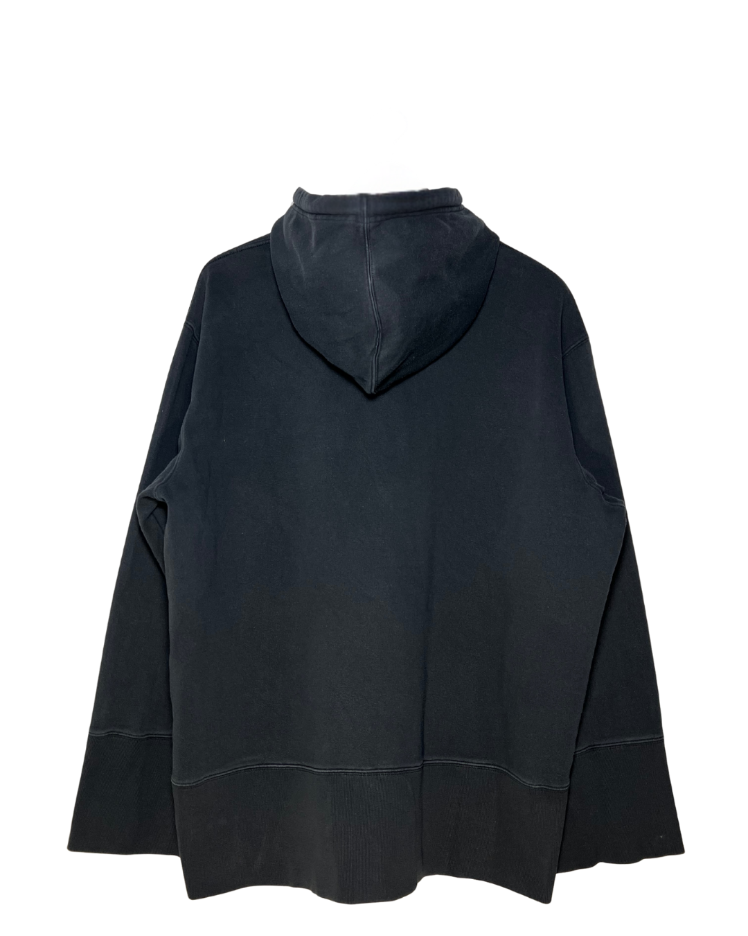 Sudadera Adidas Vintage Negra con Capucha - Talla L