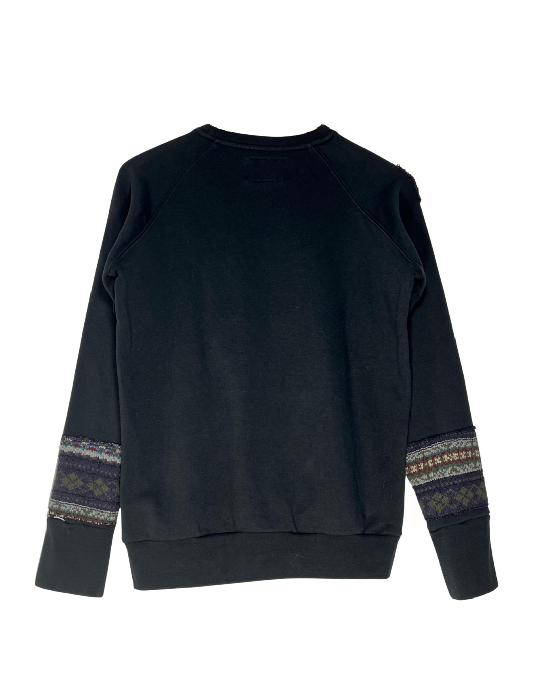 Sudadera Champion Vintage Negra Estampado Navideño - Talla M