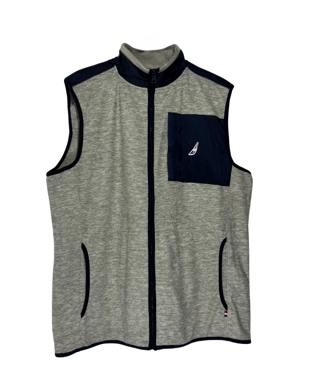 Chaleco Nautica Vintage Gris - Talla XL