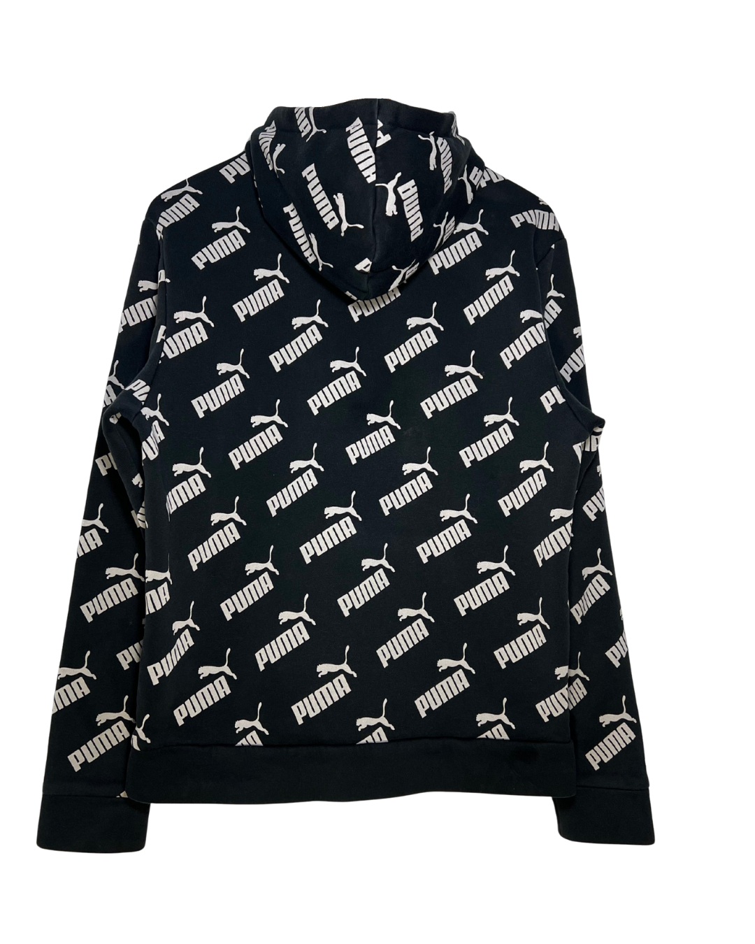 Sudadera Puma Vintage Negra con Capucha - Talla M