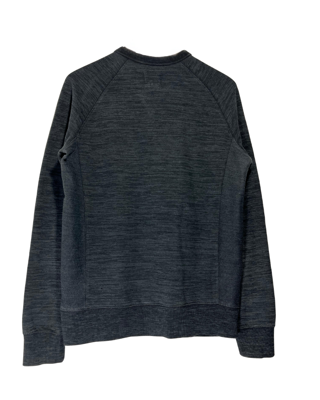 Sudadera Champion Vintage Gris Oscuro Sin Capucha - Talla S