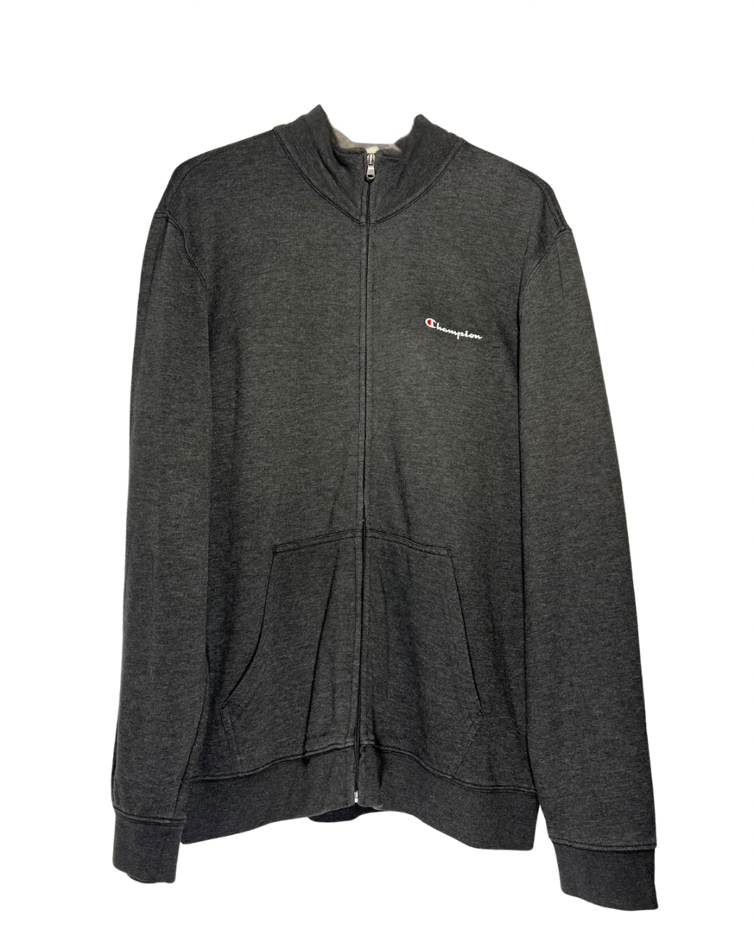 Chaqueta Champion Vintage Gris Oscuro - Talla XL