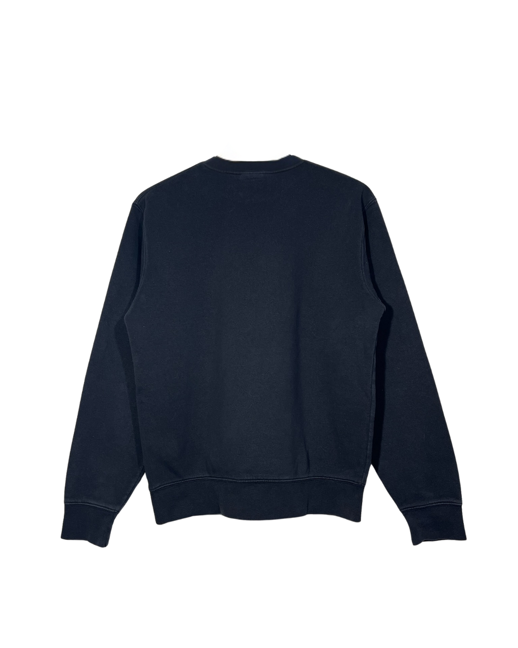 Sudadera Russell Vintage Negra con Estampado - Talla M
