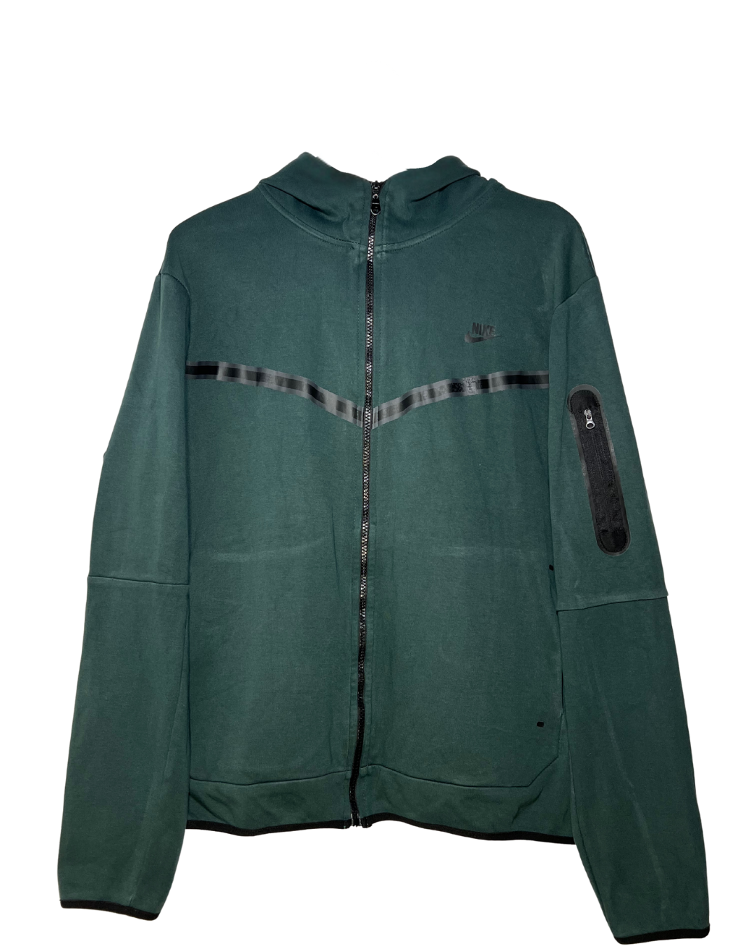 Chaqueta Chándal Nike Vintage Forest Green con Capucha - Talla M