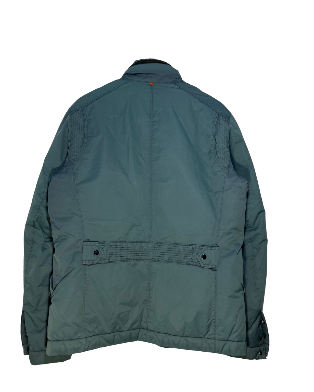 Chaqueta Abrigo Orange Boss Vintage Verde con Capucha - Talla M