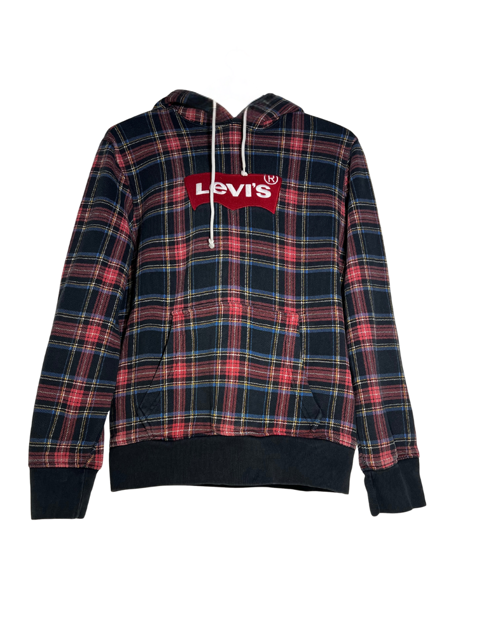 Sudadera Levi's Vintage Estampado Cuadros con Capucha - Talla S
