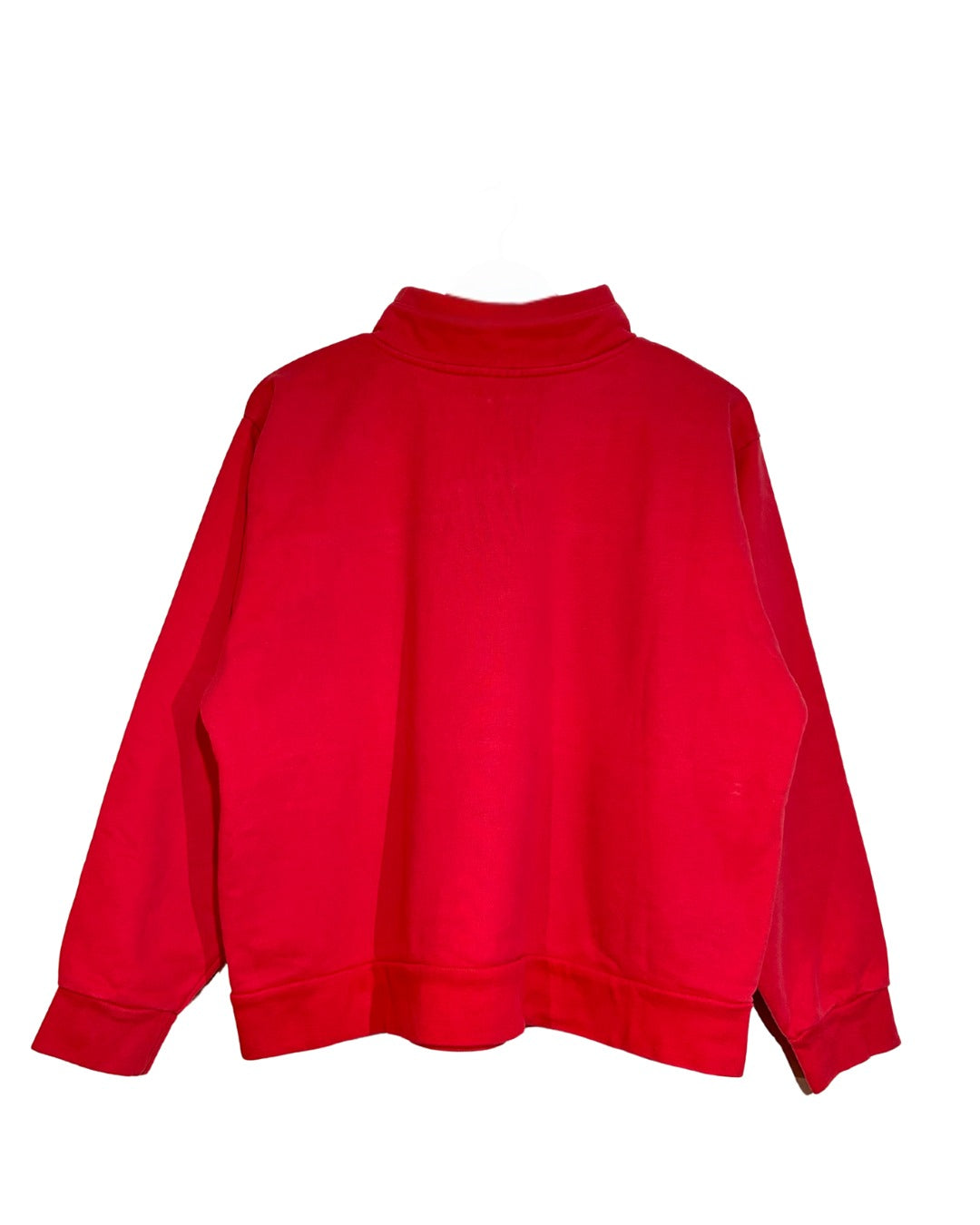 Sudadera Levi's Vintage Roja y Blanca Sin Capucha - Talla M