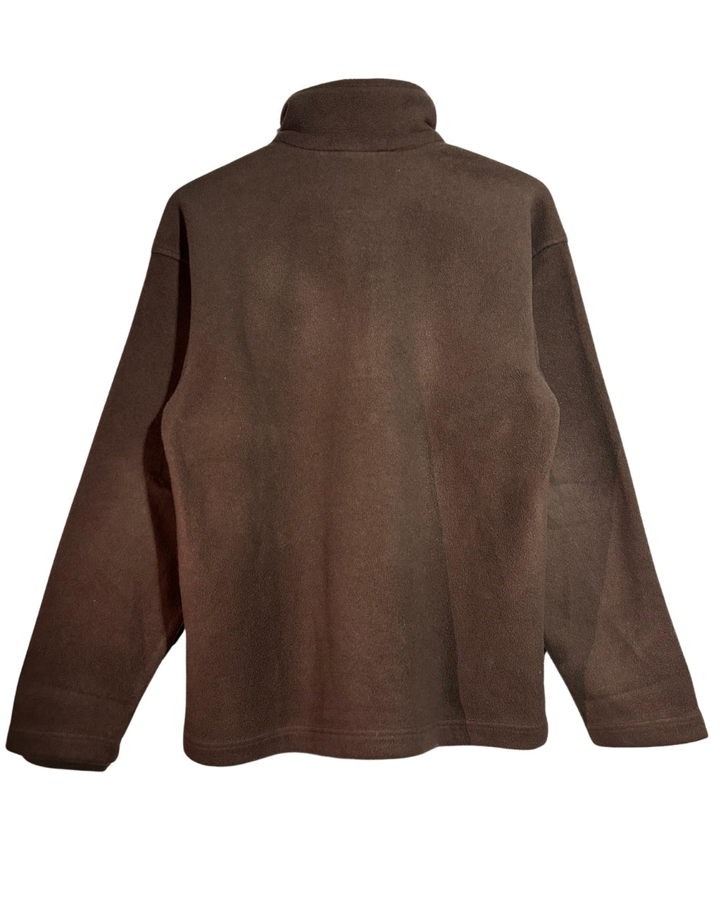 Forro Polar Jack Wolfskin Vintage Marrón Media Cremallera - Talla M