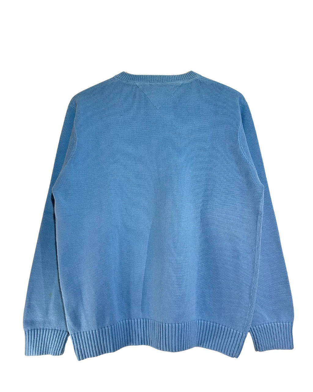 Jersey Tommy Hilfiger Vintage Azul Claro Grueso - Talla L